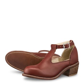 Red Wing IDA Heeled Boot in Colorado Atando Leather Laarzen Dames DonkerBruin - 3420